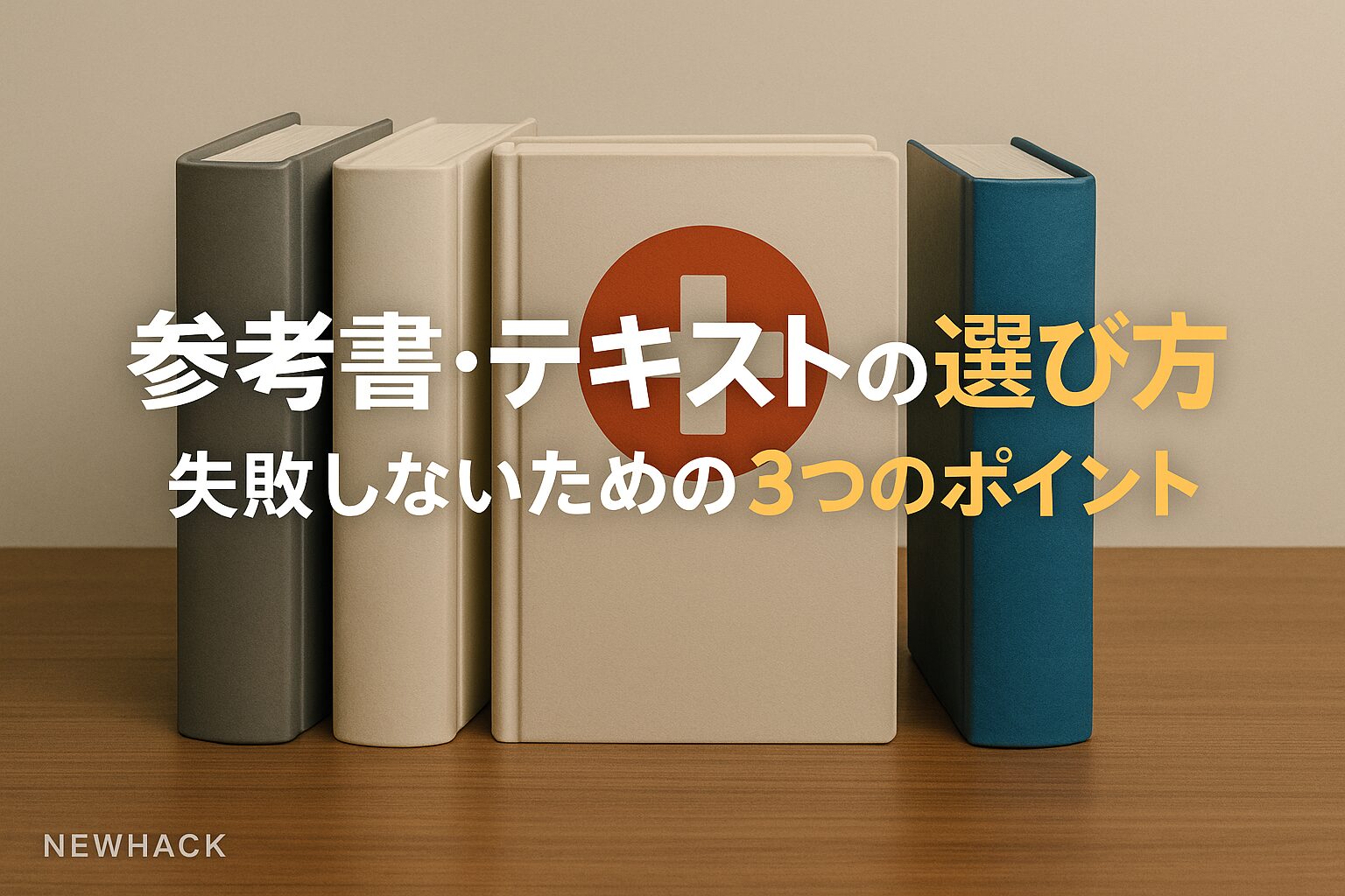 参考書・テキストの選び方｜失敗しないための3つのポイント