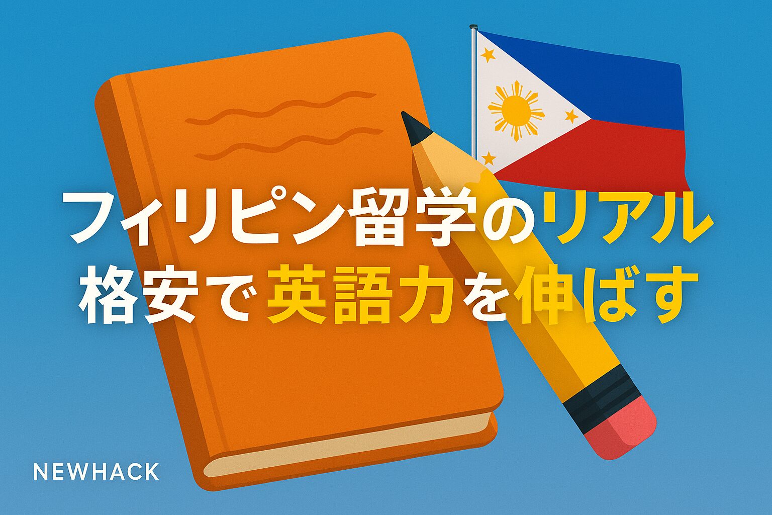 フィリピン留学のリアル｜格安で英語力を伸ばす