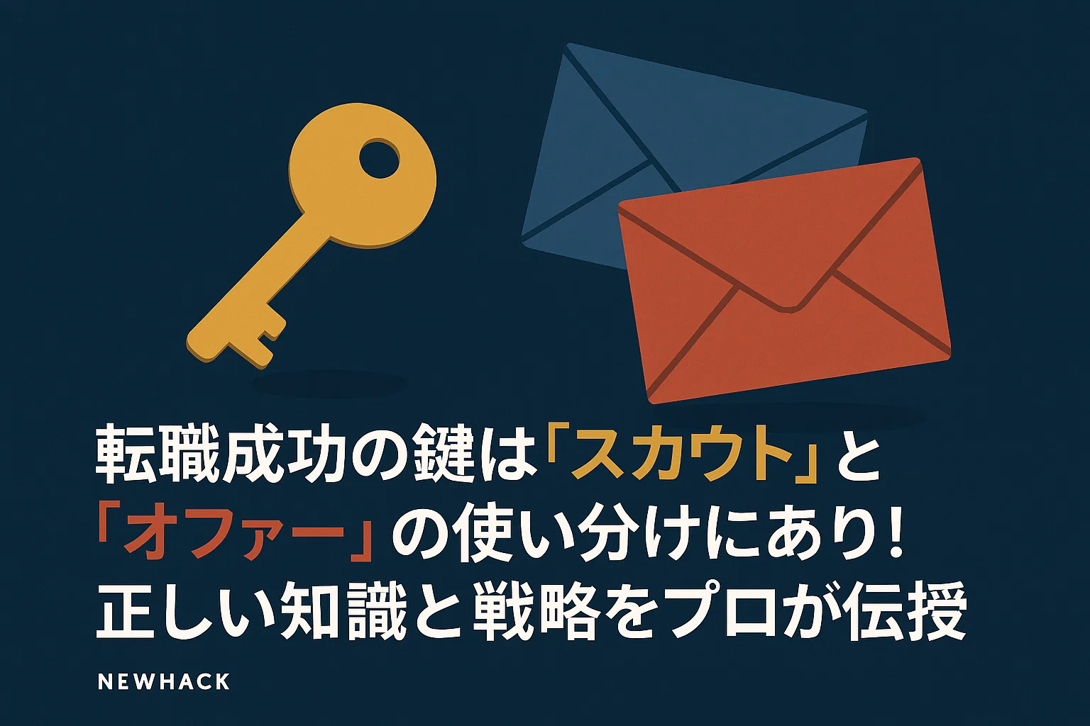 転職の「スカウト」と「オファー」の決定的違いとは？知らないと損する7つのポイント